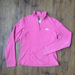 North face quarter zip fleece